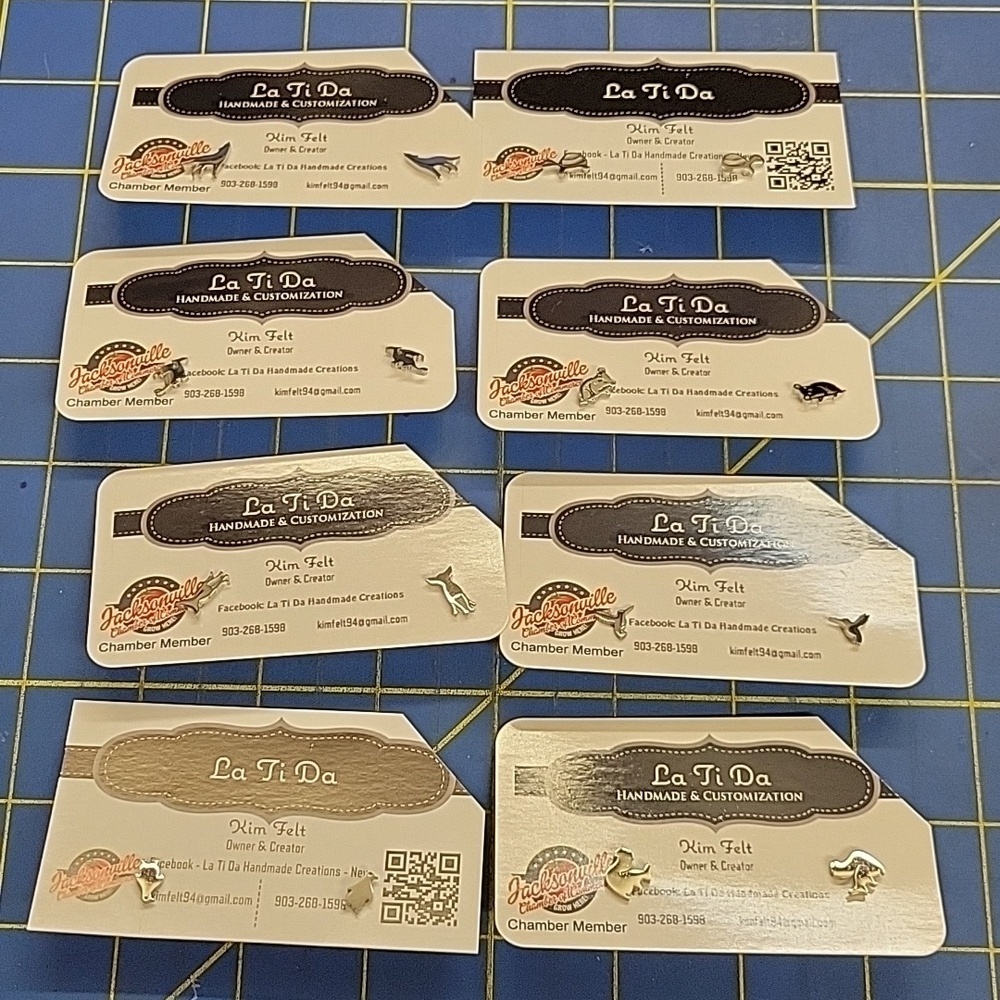 Set of 8 Animal Silver Tone Earrings
